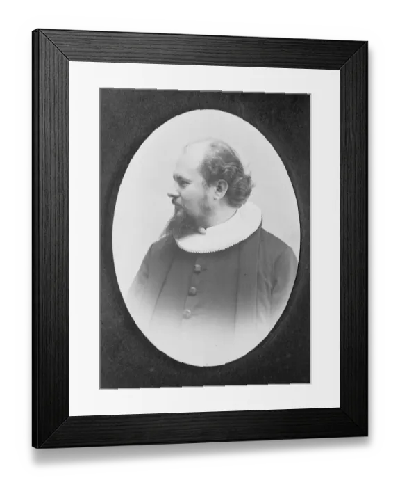 Framed Print : The Rev Aksel Brostrom, R D of Marlborough Place Framed Print : The Rev Aksel Brostrom, R D of Marlborough Place