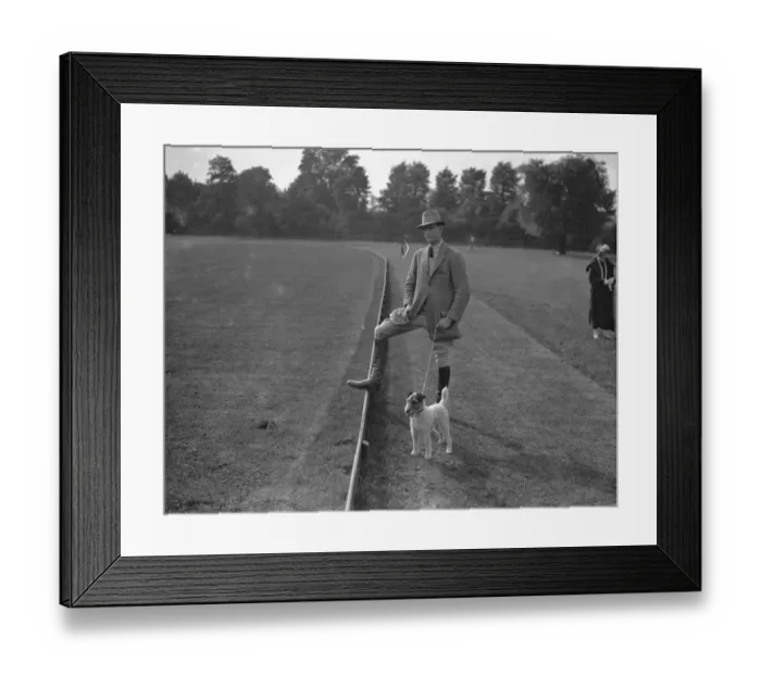 Framed Print : Templeton versus Eastcote at Ranelagh. Captain Metcalfe Framed Print : Templeton versus Eastcote at Ranelagh. Captain Metcalfe
