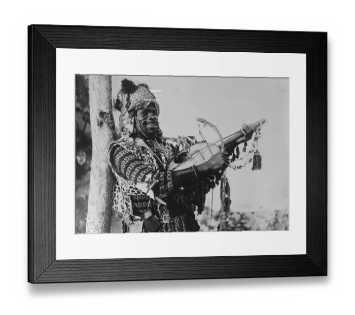Framed Print : A patriotic subjects of his majesty A picture from Sudan showing a native warrior Framed Print : A patriotic subjects of his majesty A picture from Sudan showing a native warrior