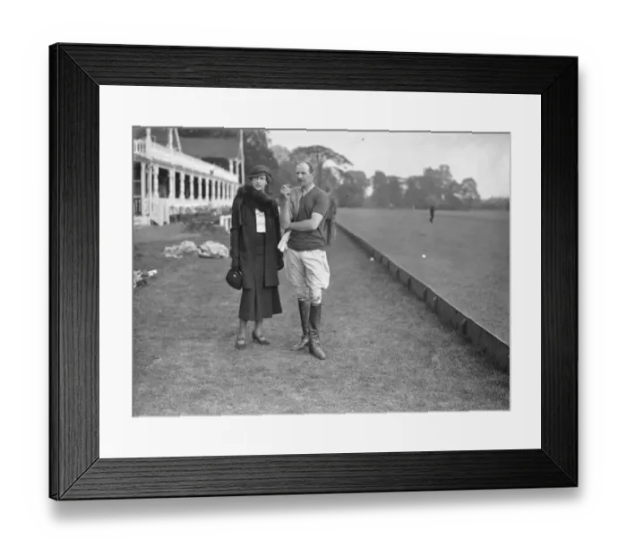 Framed Print : Polo at the Ranelagh Club, West London. At the match between the, Royal Horse Framed Print : Polo at the Ranelagh Club, West London. At the match between the, Royal Horse
