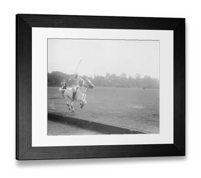 Framed Print : Polo at Hurlingham Club, London - Lord St Albridge 7 June 1920 Framed Print : Polo at Hurlingham Club, London - Lord St Albridge 7 June 1920
