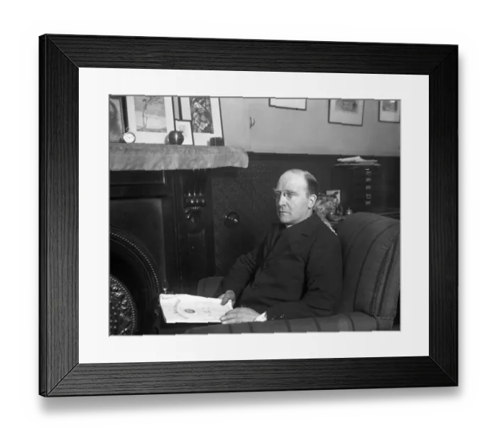 Framed Print : The Reverend T P Stevens, vicar of St Matthews Church, New Kent Road, who