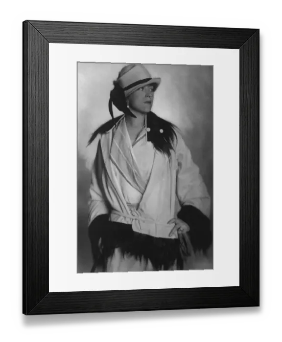 Framed Print : Countess Society leader with a monkey farm. Countess de Segonsac, who maintains Framed Print : Countess Society leader with a monkey farm. Countess de Segonsac, who maintains