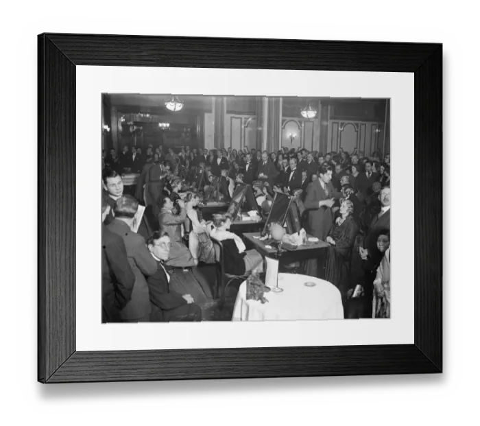 Framed Print : Peeping through the ages at modes of hairdressing. The history of hairdressing