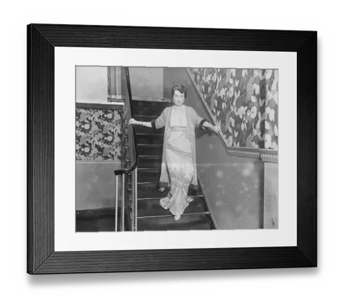 Framed Print : Miss Ethel Levey 20 January 1921 Framed Print : Miss Ethel Levey 20 January 1921