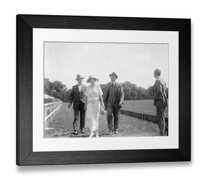 Framed Print : Polo at The Hurlingham Club, London - Final of Whitney Cup Argentina versus Quidnuncs left
