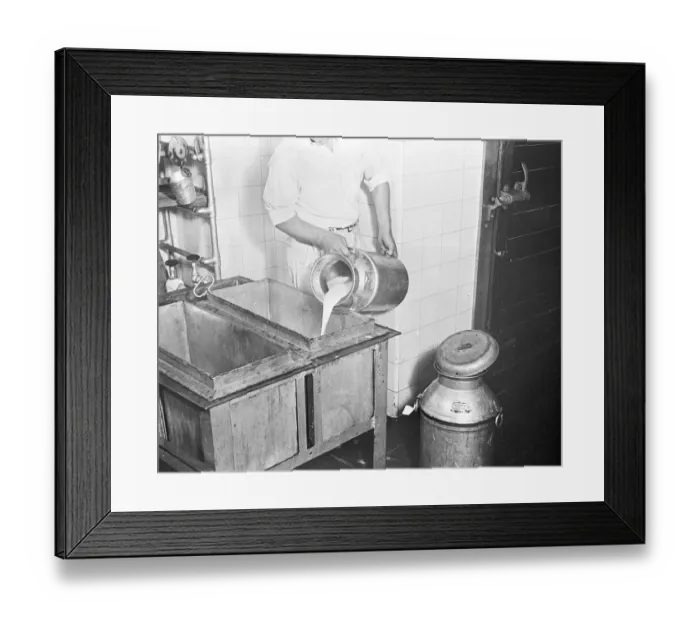 Framed Print : Wool made from milk Synthetic wool fibres. Having practically the same chemical composition as wool