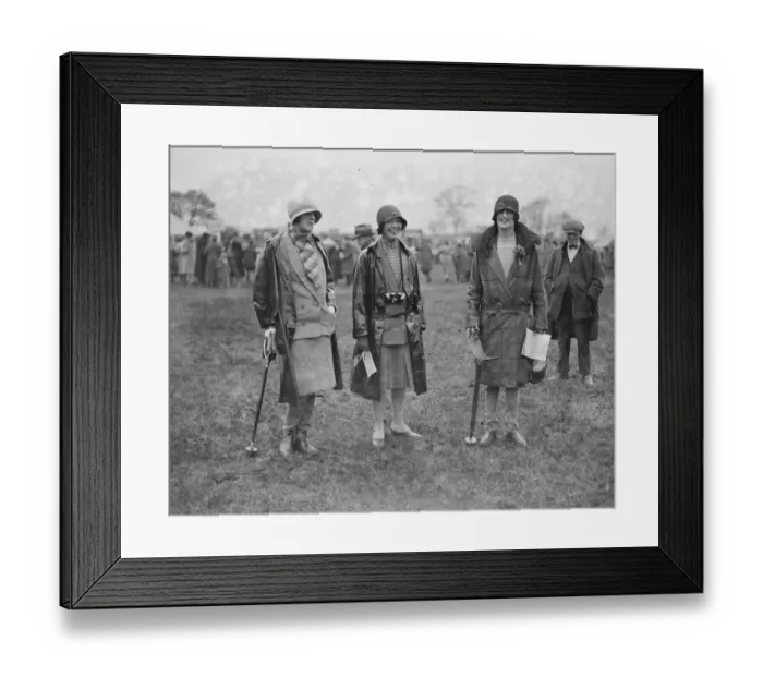 Framed Print : Beaufort Hunt point to point at Leighterton. Lady Morvyth Benson, Lady Apsley Framed Print : Beaufort Hunt point to point at Leighterton. Lady Morvyth Benson, Lady Apsley