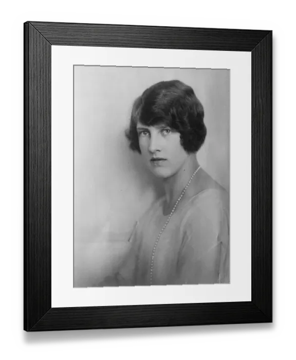 Framed Print : Royal Princess to honeymoon in England Princess Irene of Greece who will spend part Framed Print : Royal Princess to honeymoon in England Princess Irene of Greece who will spend part