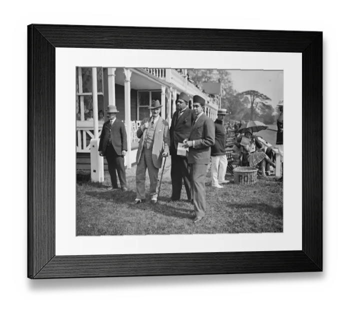 Framed Print : Polo at Ranelagh - Gunners versus Merchiston. Sir George Hastings, Maharajah of Framed Print : Polo at Ranelagh - Gunners versus Merchiston. Sir George Hastings, Maharajah of