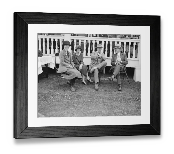 Framed Print : Polo Pony and Horse show at Ranelagh Left to right Mrs Miller, Mrs and Hon L Lowther Framed Print : Polo Pony and Horse show at Ranelagh Left to right Mrs Miller, Mrs and Hon L Lowther