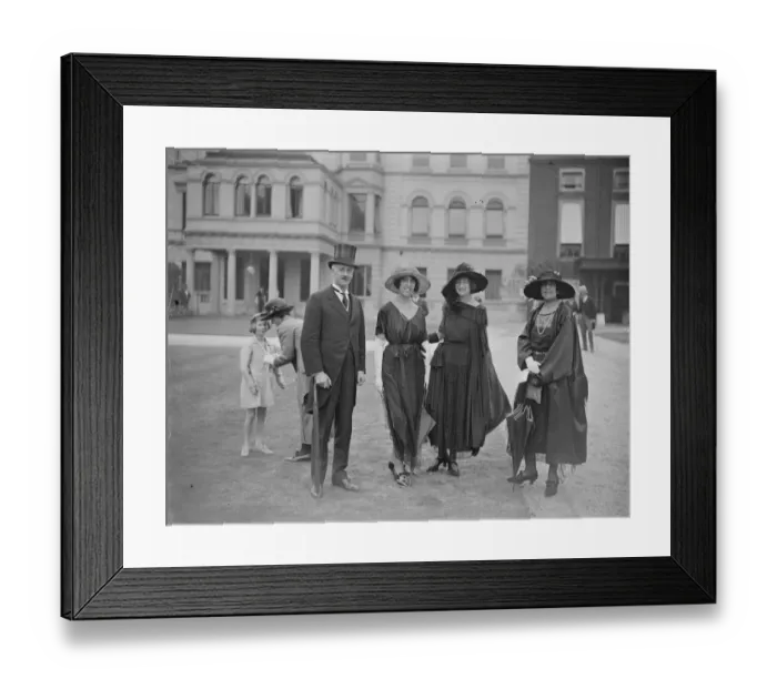 Framed Print : The Queen attends a Garden Party at St James Palace Lady Cunningham, Mrs J B Paget Framed Print : The Queen attends a Garden Party at St James Palace Lady Cunningham, Mrs J B Paget