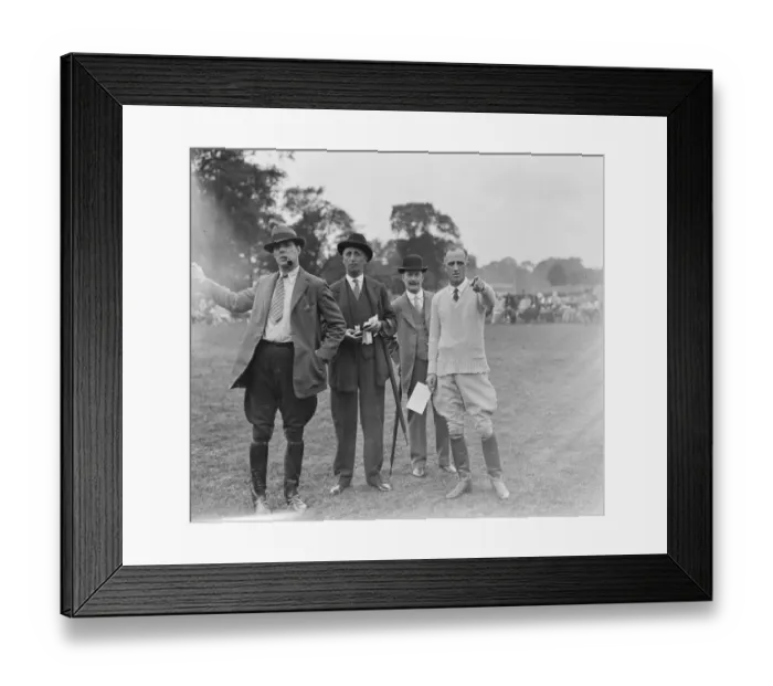 Framed Print : Ranelagh Polo club - Earle W Hopping, Major Js Mason, E F Askew and Lewis Lacey 06 Framed Print : Ranelagh Polo club - Earle W Hopping, Major Js Mason, E F Askew and Lewis Lacey 06