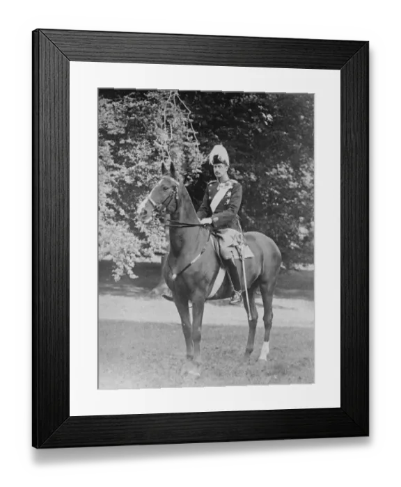 Framed Print : The King of Denmark on horseback 23 April 1923 Framed Print : The King of Denmark on horseback 23 April 1923