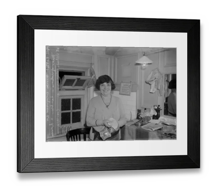 Framed Print : Miss Berg, known everywhere as Marie of Victoria who has been dresser at Victoria Framed Print : Miss Berg, known everywhere as Marie of Victoria who has been dresser at Victoria