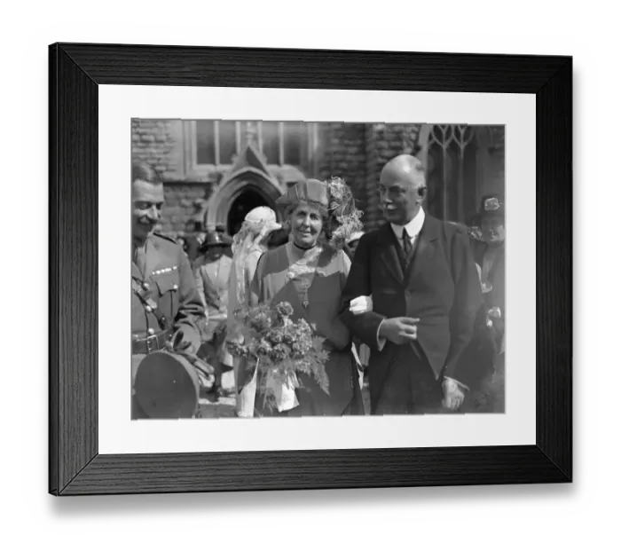 Framed Print : Wedding of Lieut G T Raikes and Miss D Wilson Fox at Northshaw Heartfordshire Mrs Wilson Fox Framed Print : Wedding of Lieut G T Raikes and Miss D Wilson Fox at Northshaw Heartfordshire Mrs Wilson Fox