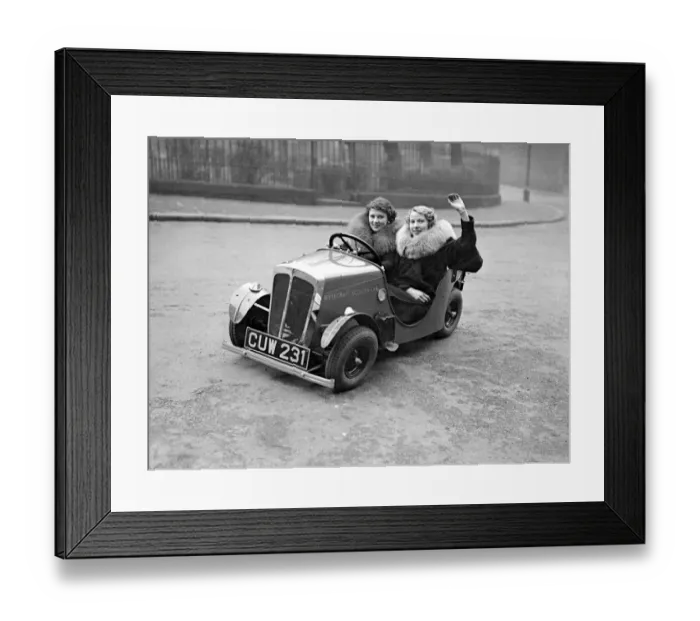 Framed Print : Car claimed to be the cheapest ever produced in Britian was demonstrated in London Framed Print : Car claimed to be the cheapest ever produced in Britian was demonstrated in London