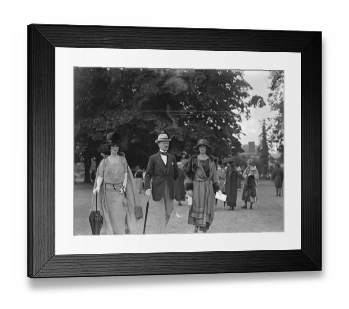 Framed Print : Polo at the Ranelagh Club, West London. The Anglo - French Polo match for Framed Print : Polo at the Ranelagh Club, West London. The Anglo - French Polo match for