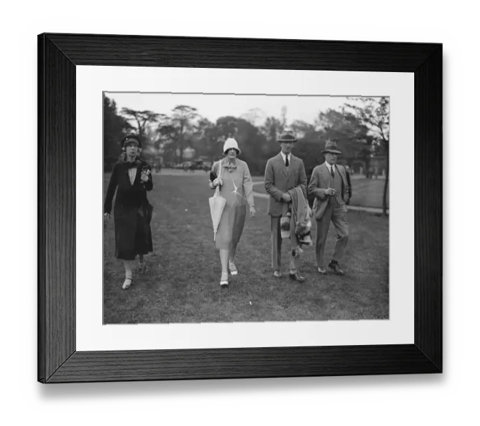 Framed Print : Polo at Hurlingham. Hon Lady Chichester, Sir Edward Chichester and Dr Gordon Lane Framed Print : Polo at Hurlingham. Hon Lady Chichester, Sir Edward Chichester and Dr Gordon Lane