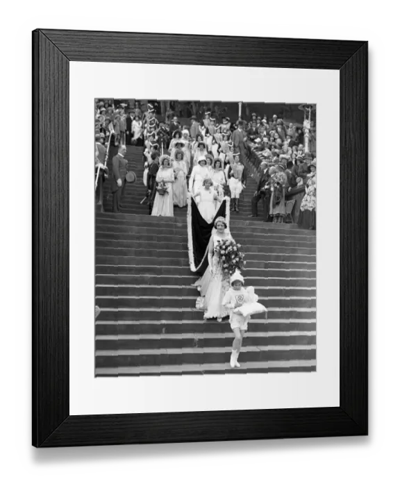 Framed Print : At Scarborough, Yorkshire, the procession of the Yorkshire Rose Queen ( Miss Mabel Framed Print : At Scarborough, Yorkshire, the procession of the Yorkshire Rose Queen ( Miss Mabel