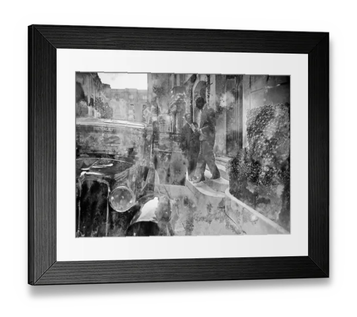 Framed Print : Prince George and Princess Marina, his fiancee, took the opportunity offered by Framed Print : Prince George and Princess Marina, his fiancee, took the opportunity offered by