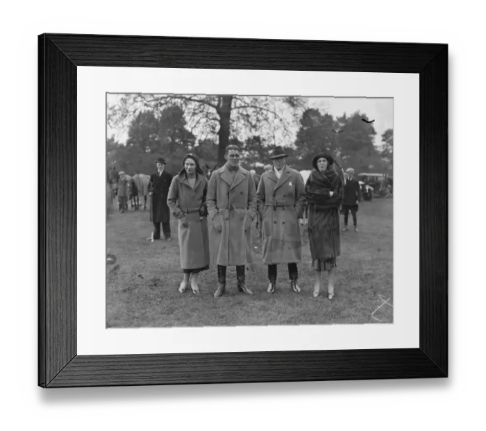Framed Print : Polo at Ranelagh Bluejackets versus Royal House Guards Left to right; Miss Ogle Framed Print : Polo at Ranelagh Bluejackets versus Royal House Guards Left to right; Miss Ogle