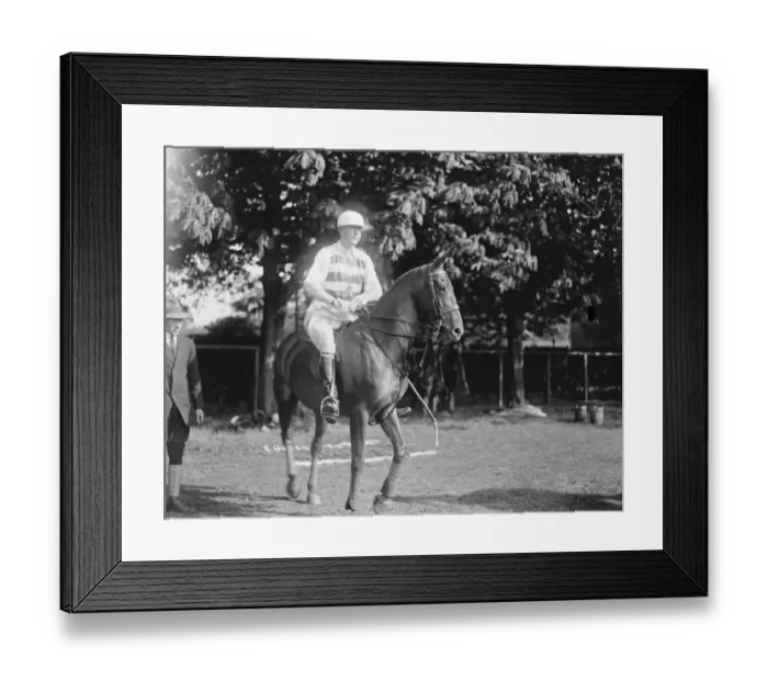 Framed Print : Polo at the social Hurlingham Polo Club, London - Duke of Westminster 21 May 1922 Framed Print : Polo at the social Hurlingham Polo Club, London - Duke of Westminster 21 May 1922