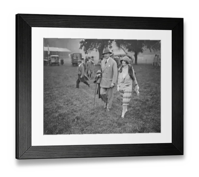 Framed Print : Melton Mowbray Agricultural Show Mr Lindsay Everard M P and Mrs Everard ( Ratcliffe Framed Print : Melton Mowbray Agricultural Show Mr Lindsay Everard M P and Mrs Everard ( Ratcliffe