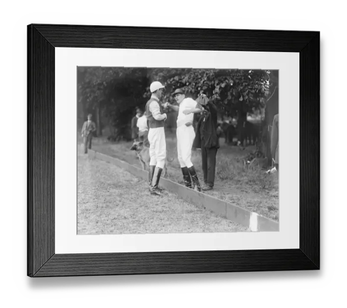 Framed Print : Polo at Roehampton Sir Hugh Trenchard and Lord Londonderry