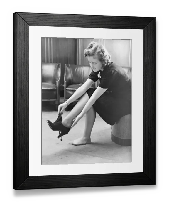 Framed Print : Fancy fashion for my ladys feet Framed Print : Fancy fashion for my ladys feet