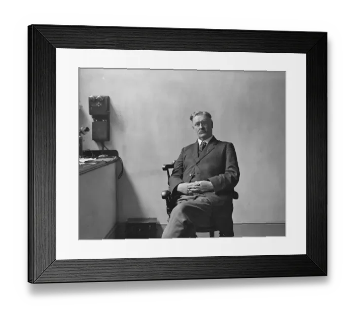Framed Print : Mr William O Malley, M P for Connemara Framed Print : Mr William O Malley, M P for Connemara