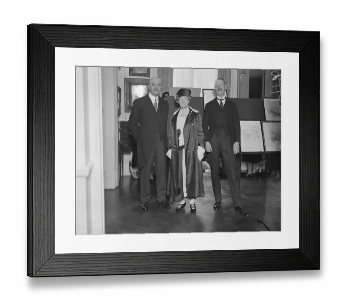 Framed Print : Lord Allenby opened an exhibition of drawings of, Royal Homes near London by Framed Print : Lord Allenby opened an exhibition of drawings of, Royal Homes near London by