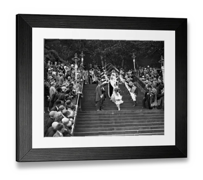 Framed Print : At Scarborough, Yorkshire, the procession of the Yorkshire Rose Queen ( Miss Mabel Framed Print : At Scarborough, Yorkshire, the procession of the Yorkshire Rose Queen ( Miss Mabel