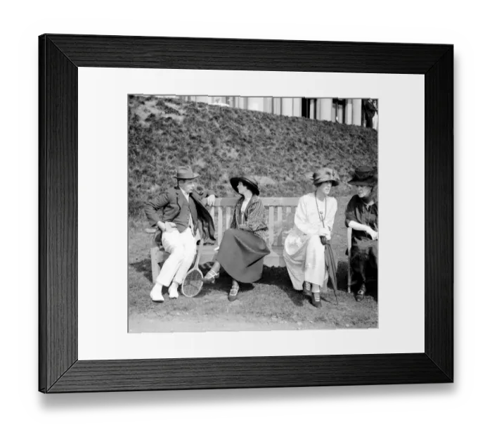 Framed Print : Lady Crosfields Garden Party At Highgate. Mr Bonar Law, Lady Sinclair, Miss Margesson Framed Print : Lady Crosfields Garden Party At Highgate. Mr Bonar Law, Lady Sinclair, Miss Margesson