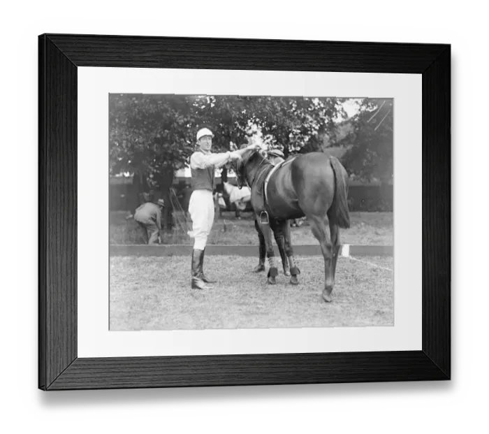 Framed Print : Polo at Roehampton The early risers Lord Londonderry Framed Print : Polo at Roehampton The early risers Lord Londonderry