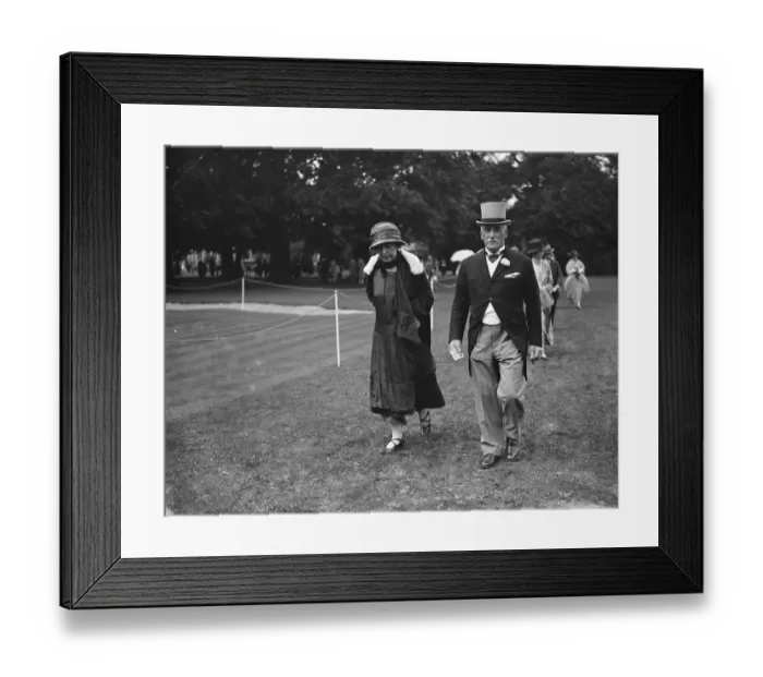 Framed Print : Ranelagh mounted sports. Sir Leonard Powell and Mrs Schofield. 19 June 1926 Framed Print : Ranelagh mounted sports. Sir Leonard Powell and Mrs Schofield. 19 June 1926