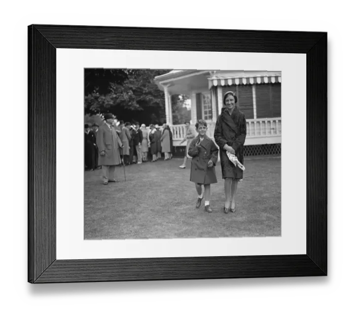 Framed Print : Ranelagh fortnightly challenge cup Duchess of Peberanda and her son Timothy 15 Framed Print : Ranelagh fortnightly challenge cup Duchess of Peberanda and her son Timothy 15