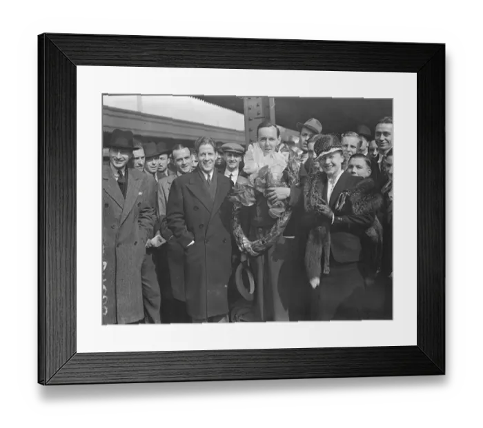 Framed Print : Eric Maschwitz, and of Rudy of Vallce arrived in London. Eric Maschwitz, BBC Director Framed Print : Eric Maschwitz, and of Rudy of Vallce arrived in London. Eric Maschwitz, BBC Director
