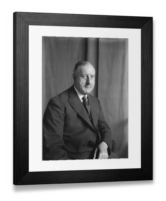Framed Print : Mr Richard Jack 24 March 1927 Framed Print : Mr Richard Jack 24 March 1927