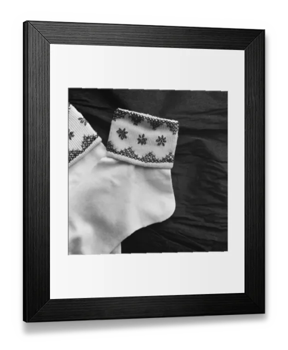 Framed Print : A pair of ankle socks. 1938 Framed Print : A pair of ankle socks. 1938