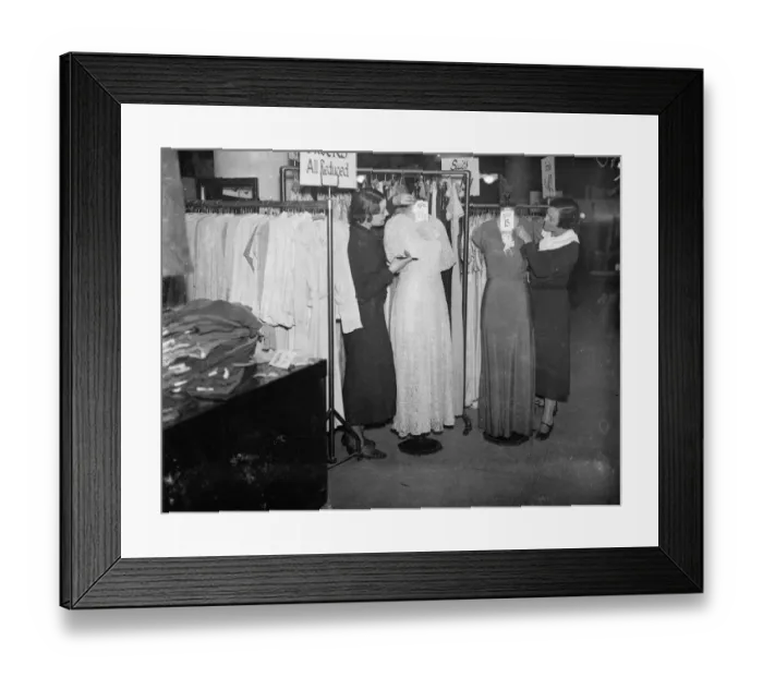 Framed Print : Ready for the big after christmas battle west end prepares for sales rush Framed Print : Ready for the big after christmas battle west end prepares for sales rush