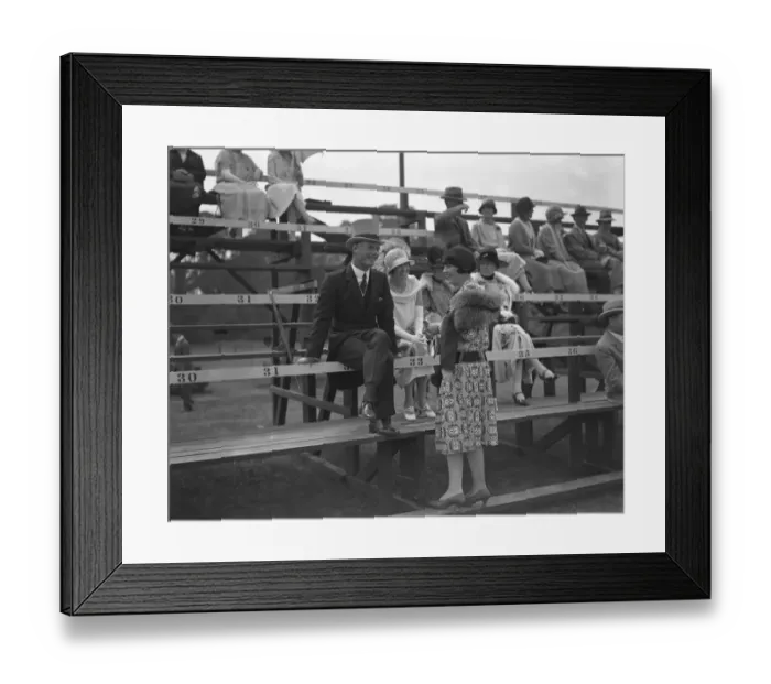 Framed Print : International polo match at the Hurlingham Club, London - the British Army versus