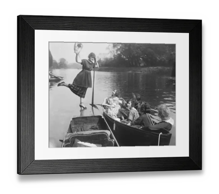Framed Print : Peep show ( Hippodrome ) girls at Teddington 8 May 1921 Framed Print : Peep show ( Hippodrome ) girls at Teddington 8 May 1921