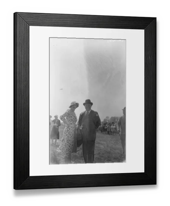 Framed Print : Household Brigade flying meeting at Heston Mrs Spencer Cleaver and Air Vice Marshal Framed Print : Household Brigade flying meeting at Heston Mrs Spencer Cleaver and Air Vice Marshal