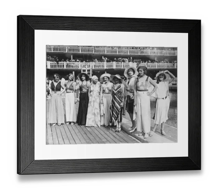 Framed Print : Daring bathing costumes shown at Paris parade. Some of the most daring bathing Framed Print : Daring bathing costumes shown at Paris parade. Some of the most daring bathing