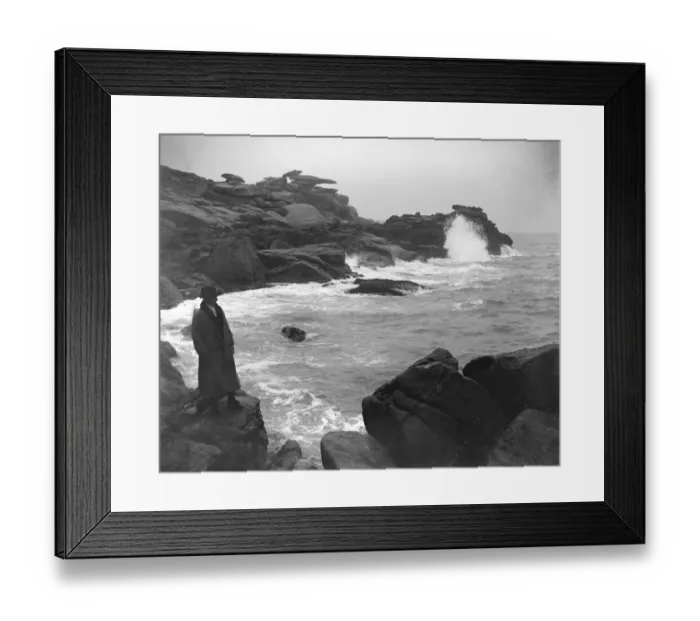 Framed Print : Pulpit Rock, Peninnis Head, St Marys, Isles of Scilly. Early 20th century Framed Print : Pulpit Rock, Peninnis Head, St Marys, Isles of Scilly. Early 20th century