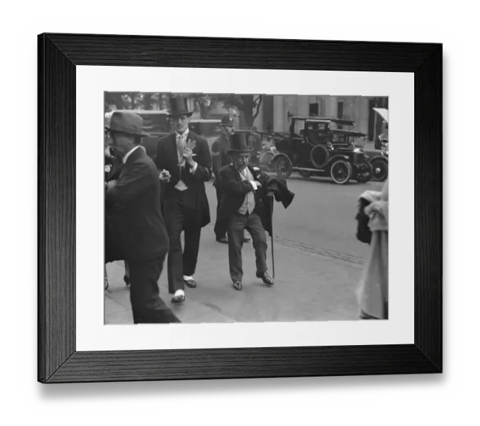 Framed Print : Eton versus Harrow cricket at Lords Cricket Ground The Duke of Newcastle ( right Framed Print : Eton versus Harrow cricket at Lords Cricket Ground The Duke of Newcastle ( right
