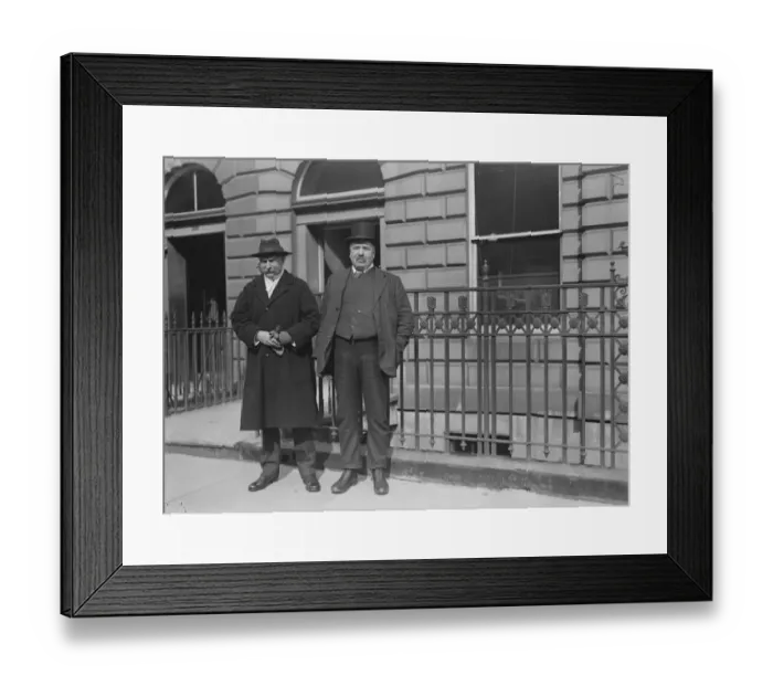 Framed Print : Colonel Sprot and his agent Mr Smith. East Fife elections Framed Print : Colonel Sprot and his agent Mr Smith. East Fife elections