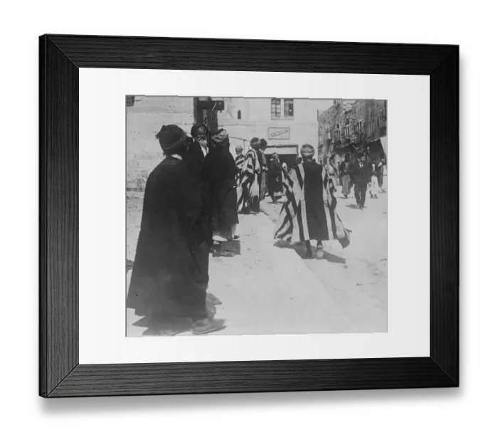 Framed Print : Fashions from Bethlehem. An interesting picture from Bethlehem, showing the predominence Framed Print : Fashions from Bethlehem. An interesting picture from Bethlehem, showing the predominence