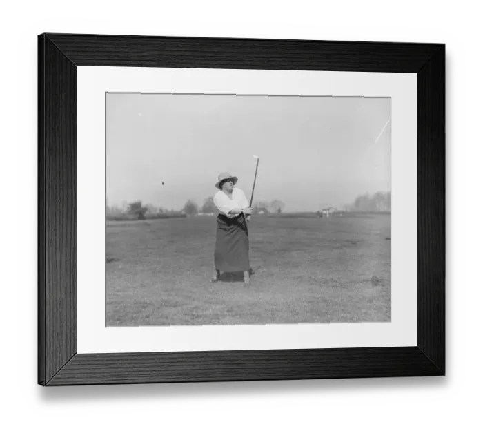 Framed Print : Golf at Pau Golf Club in France Lady Helen Vivian Framed Print : Golf at Pau Golf Club in France Lady Helen Vivian